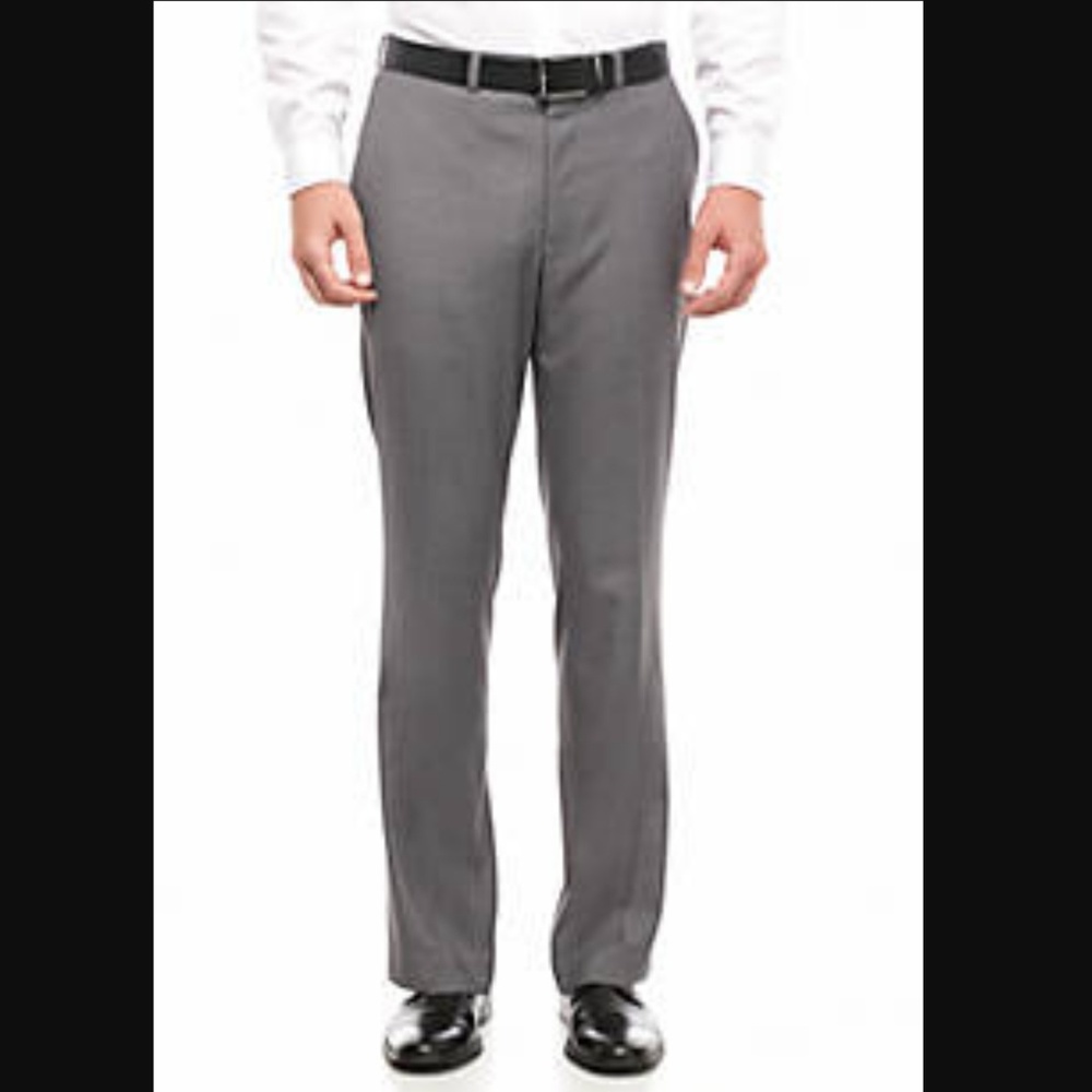 Geoffrey Beene Modern Fit Subtle Stripe Pants